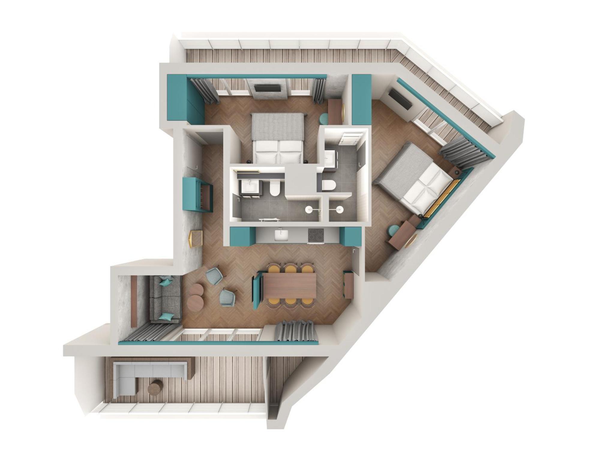 Downtown Apartments Mitte-Wedding Berlin Chambre photo